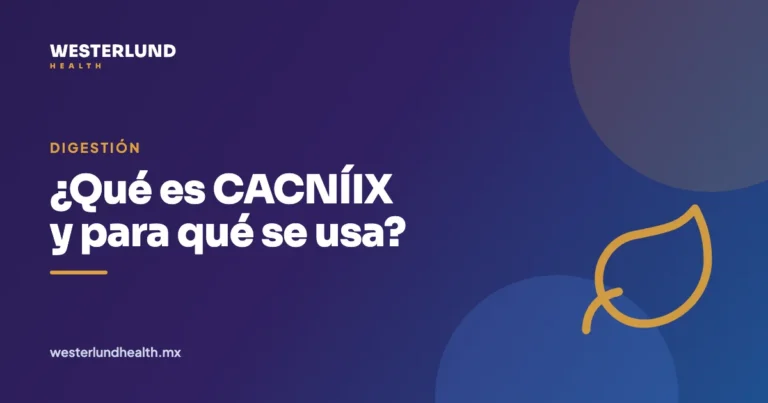 ¿Qué es CACNÍIX y para qué se usa? — Westerlund Health