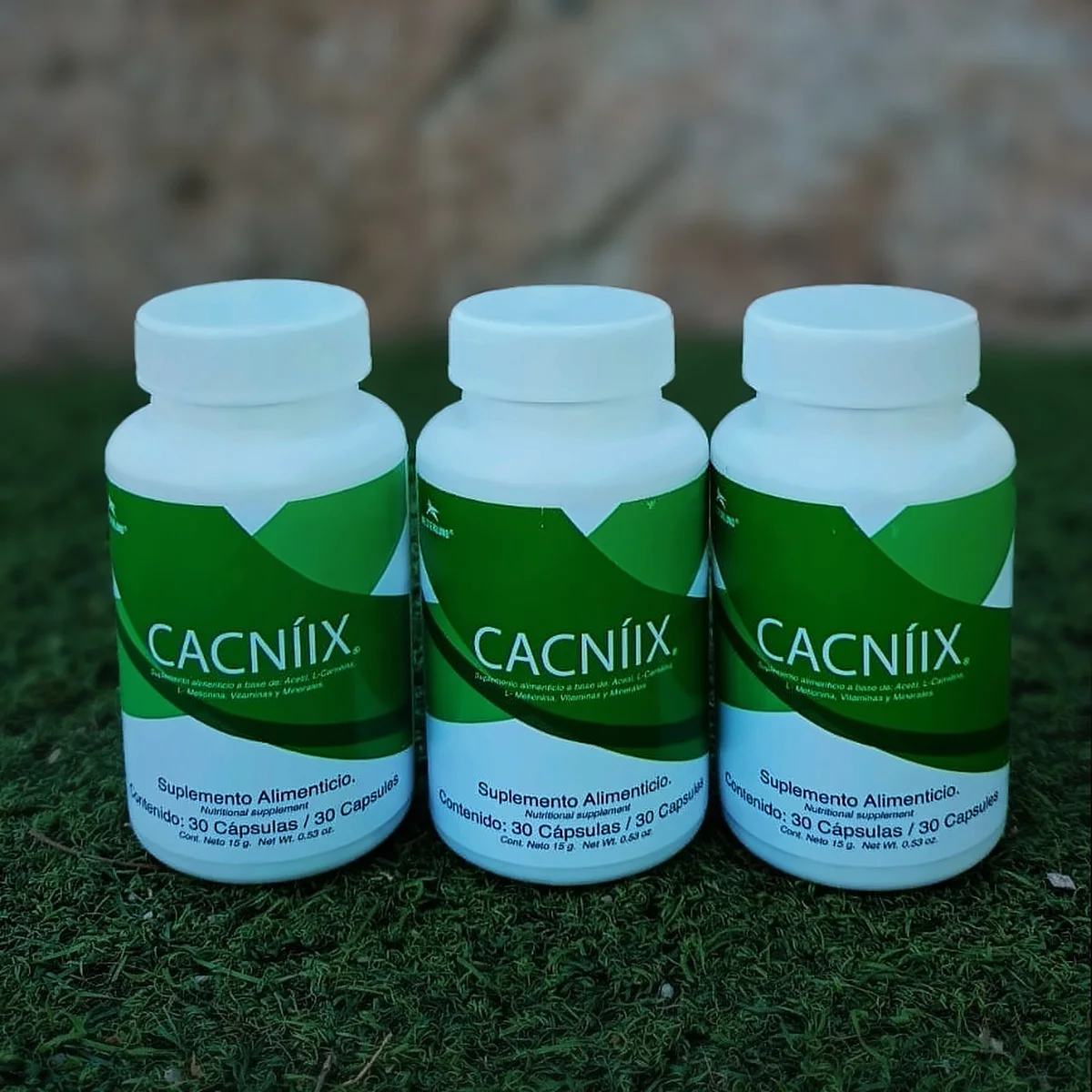 CACNÍIX® cacniix 90 dias 3 frascos naturaleza